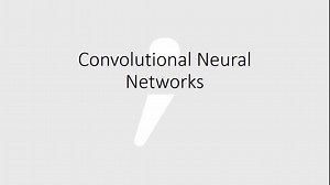 Convolutional Neural Networks (CNN) in Keras - Python