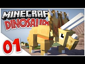 Minecraft Dinosaurs - Ep. 1 - JURASSIC WORLD (Minecraft Dinosaurs Modpack)