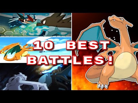 10 Best CHARIZARD Battles! // Pokemon Anime Battle Ranking feat. ‪@PokeZam7‬