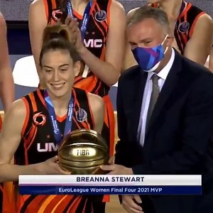 ✅ WNBA Champion ✅ WNBA Finals MVP ✅ EuroLeagueChampion ✅ Euroleague Final Four MVP What a year for Breanna Stewart! | Seattle Storm