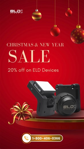 Owner-operators, start the New Year with a smarter ELD upgrade. 🎉🚛 Get 20% OFF FMCSA-approved ELD devices trusted by truckers nationwide. 5-star rated Free demo No upfront costs 24/7 support when you need it This offer won’t last . Call now and lock in the savings. #OwnerOperators #ELDDevices #FMCSAApproved #NewYearDeal #TruckLifeUSA #TruckingUSA #ComplianceMadeEasy #ELDSolutions #FleetTech #DriveCompliant #usa #FleetManagement | ELD Mandate