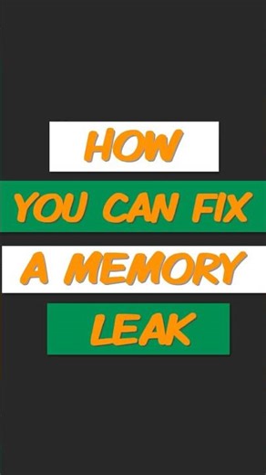How to fix memory leak as a senior. Production problems in development. #coding #frontend #program