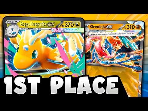 This 1st Place Greninja & Mega Dragonite Deck is WEIRD