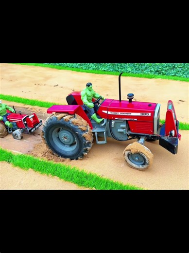 Exciting Mini Tractor Stunts with Massey Ferguson