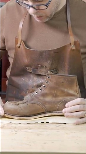 Resoling Red Wing Classic Moc's