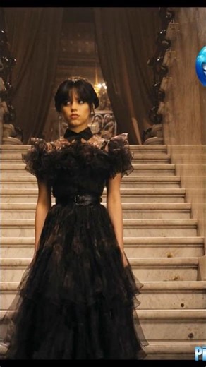 Wednesday Addam Black 🖤 dress #wednesday #edit #wednesday2022