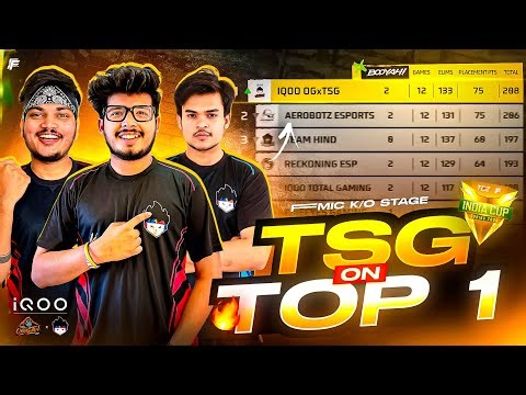 TSG JASH reacting 😍To TSG BOMB Squad Official Game in FFMIC 2026 After 3 Months😨- TSG Army