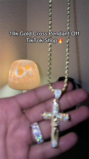 #14k #gold #crosspendant #14kgold #goldjewelry | Gold Pendant