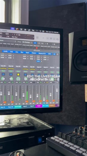 Church Launch on Instagram: "Livestream audio sounds terrible? 👇🏻 Want cleaner livestream sound in seconds? Here’s how we edit live stream audio in real-time using ProTools/LogicPro on a MacBook—no stress, no delay. Steps: 1️⃣ Connect your audio interface to your MacBook 2️⃣ Open your ProTools/LogicPro session with a live bus setup 3️⃣ Add real-time EQ, compression & limiter plugins 4️⃣ Route the final mix back into your livestream software 🚀 Follow @churchlaunch for more tips #ChurchTech #Li