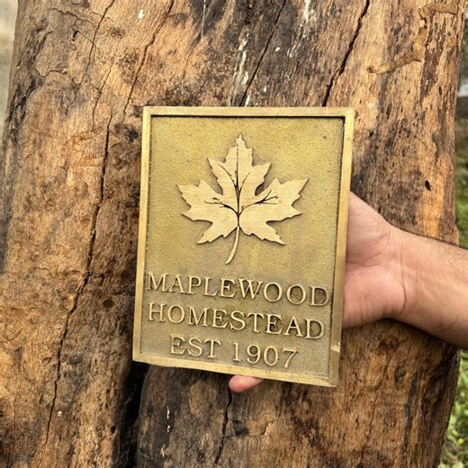 Brass Custom Door Sign, Good Gold Finishing Brass Plaques - Etsy