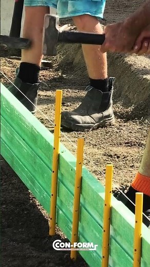 Formwork Pins Used with FibreForm Boards