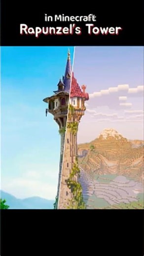 Minecraft Build: Rapunzel's Tower