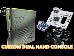 Custom Halo 3 Xbox 360 Slim - Dual NAND, LEDs, and More!