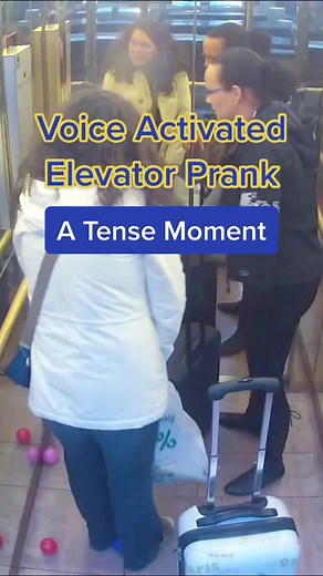 Relaxed Floors and Voice Activated Prank in an Elevator
