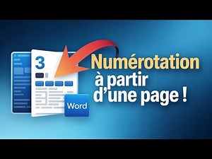 💻 Numéroter les pages sur Word à partir d’une certaine page 📝