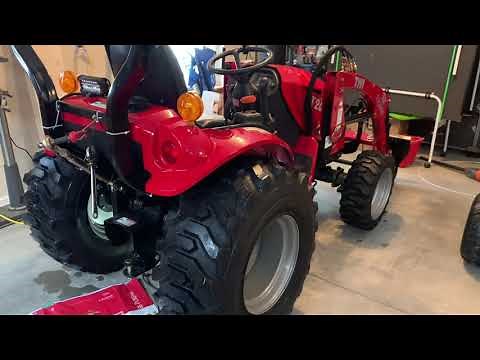 TYM T264 New Backhoe Attachment Install (Part 1)