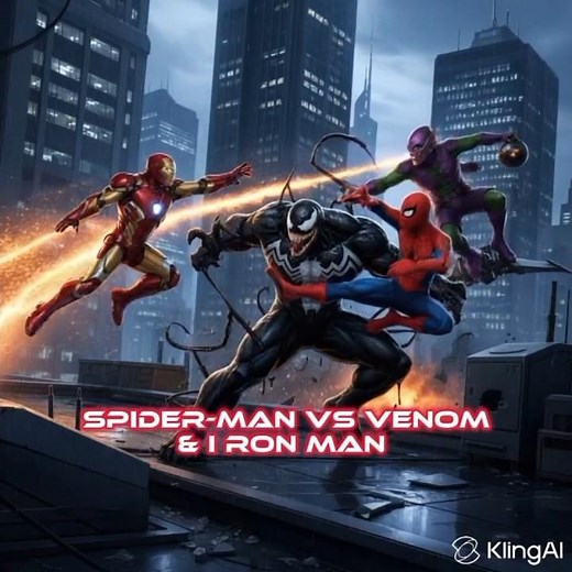 Spider-Man vs Venom vs Iron Man: Epic Fight Scene Explained