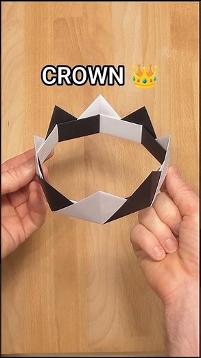CROWN ORIGAMI INSTRUCTION | HOW TO MAKE PAPER EASY ORIGAMI CROWN INCLART