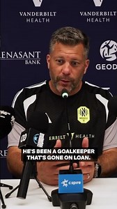 "Joe will start" 👨 #MLS #NashvilleSC #Nashville #goalie #goalkeeper