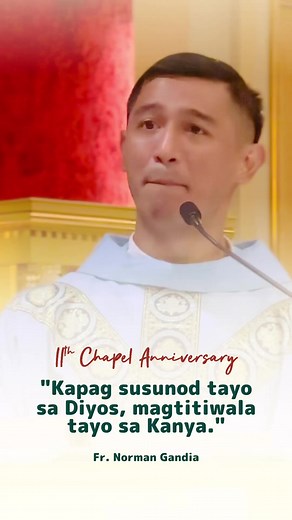 "Kapag susunod tayo sa Diyos, magtitiwala tayo sa Kanya." - Fr. Norman Gandia #MMHCFiesta2024 | Mary Mother of Hope - Landmark Chapel Makati