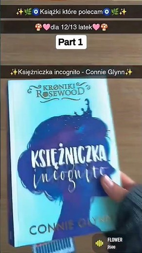 Książki które polecam dla 12/13 latek part 1 #książki #shorts