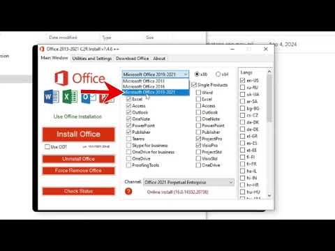 How to Install Microsoft Office Using KMS Tools Windows Office Activator تفعيل أوفيس بأسهل طريقة