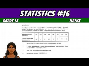 Statistics #16 | Grade 12 Maths