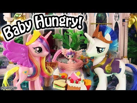 My Little Pony: Princess Cadance, Shining Armor, and Flurry Heart’s Family Moments! MLP Toy Review