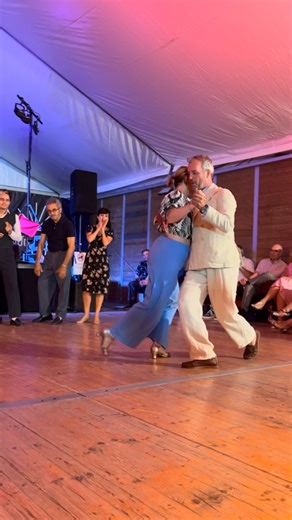 Some social Balboa dancing with Nejc at Studio Hop Summer Camp. Thanks to @naomisdevils for the great tune! #swingdance #balboa #danceevent #dance #demo | Jenna Applegarth