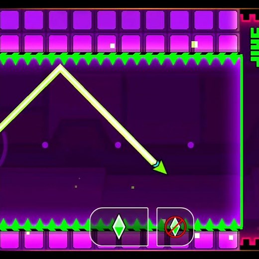 Geometry Dash Subzero #geomertydash #shortvideo