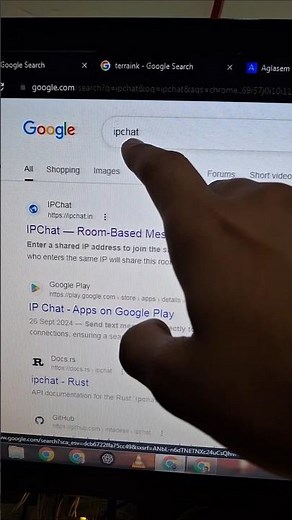 Write IpChat exactly on google. Website to chat with friends. #website #tech #usefulwebsites