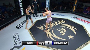 6.8K views · 122 reactions | The former UFC fighter and Invicta FC Strawweight champion Emily "GORDINHA" Ducote has no shortage of highlights including one of the best headkicks in history that you'll ever see! | Invicta Fighting Championships | Facebook