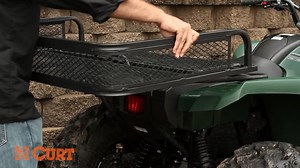Fall is the time to get #outdoors. Get what you need, where you need it with CURT's ATV cargo carrier. #cargo #carrier #towing #atv #fishing #hunting #bringit #curtmfg #TestedProvenSafe Find more cargo accessories: http://bit.ly/2rh3xxt | CURT