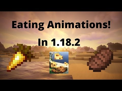 How to download/install Eating animations for 1.18.2 (TLauncher)