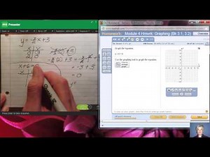 Graph X=-6 with MyMathLab and a TI-84