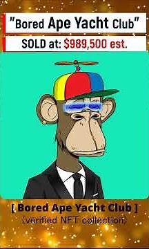💎🅽🅵🆃 Monkey NFT sold for $989,500 (Bored Ape Yacht Club) || NFT Markeetplace