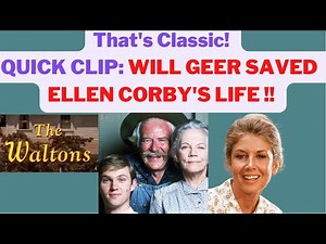 Michael Learned, from The Waltons talks about Will Geer saving Ellen Corby from dying in real life!