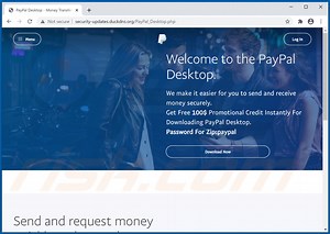 PayPal Desktop App Scam