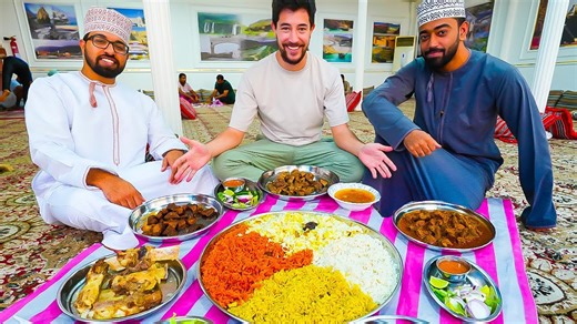 Trying Omani Street Food: Camel Curry & Camel Hump on Day One in Muscat!