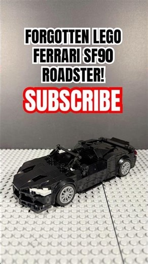 FORGOTTEN LEGO FERRARI SF90 SPIDER!