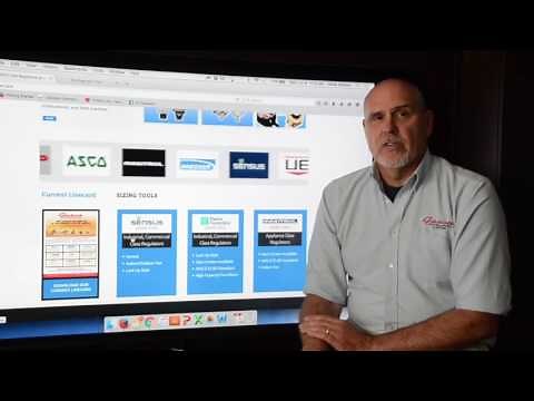 Regulator Sizing Tool