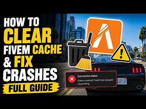 How to CLEAR FiveM CACHE and FIX Crashes FULL GUIDE