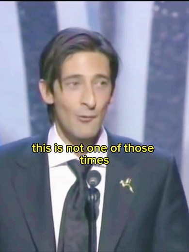 Adrien Brody wins Best Actor at the Oscars in 2003 #adrienbrody #oscars #bestactor #thepianist
