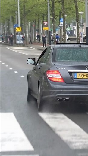 The ICONIC W204 V8 Sound On This Mercedes C63! 🚀 - #mercedes #amg #youtubeshorts