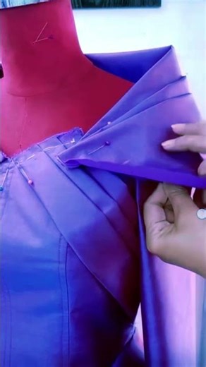 dummy draping 🔥👍👌 #viral #sewing #diy #fashion #diynstitch