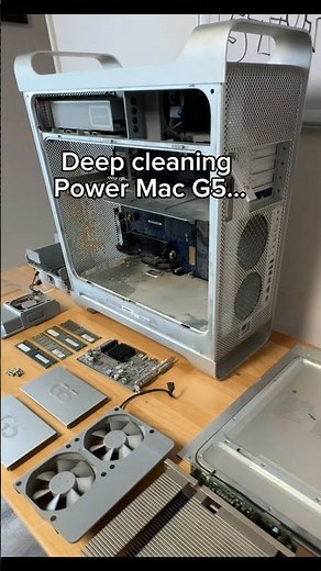 Deep cleaning Power Mac G5