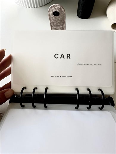 Minimalistic Cash Envelopes A6 - Etsy