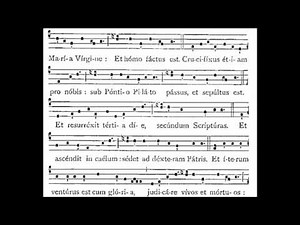 Credo 1 (i) - Gregorian Chant