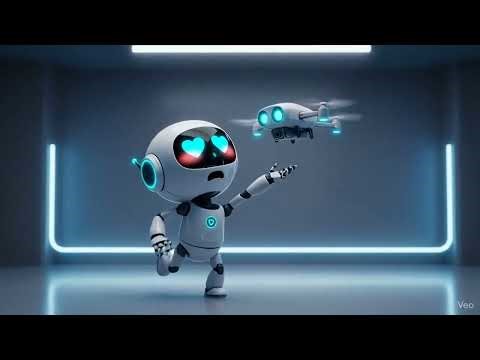 Robot Falls in Love with a Drone! 🤖💘🚁
