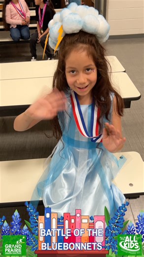 22 elementary campuses, 5 books, 30 comprehension questions, and 1 champion crowned at Grand Prairie ISD’s annual Battle of the Bluebonnets last night. GPISD is proud of all the teams that read the five books, competed fiercely, and gave their all. It was a battle for the ages, and in the end, these three teams came away victorious. You can see some of the highlights from last night in this video. Join GPISD in congratulating the 2026 Battle of the Bluebonnets winners: First place 🏆 went to Gar